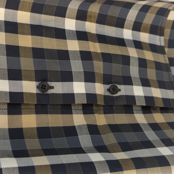 Haupt Germany Plaid Button Down Shirt XL-17.5 - Picture 7 of 16